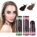 2PCS Hairline Powder Stick  Instantly Color Quick Cover for Hair Root Concealer Shadow Touch Up Shading Hair Filler Sponge Pen