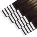 Youngsee Ombre Tape Extensions - Real Hair 35cm Balayage Extensions - Dark Brown & Ash Blonde Seamless Tape-in Hair Extensions for Women - 50g #4/18/4 - Buy Online on GoSupps.com