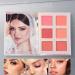 Palette De Maquillage En Forme De Livre Palette de Maquillage Visage - Highlighter longue tenue - Pour tudiants D butants Professionnels Artistes Mari es Amateurs de Beaut F tes  - Buy Online on GoSupps.com