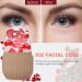 Joyeee Ice Face Roller Reusable Silicone Mold Face Massage Eye Facial Beauty Skin Care Tools Apply Ice for Shrink Pores Anti Wrinkle Reduce Puffiness Improve Skin Elasticity Striped Coffee Color - Buy Online on GoSupps.com