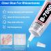 B7000 Clear Jewelry Glue | Cridoz 3.7 fl oz Craft Adhesive with Precision Tip | Multi-Function Fabric Glue for Rhinestone, Metal, Charms, Nail Art, Wood & Glass - Buy Online on GoSupps.com