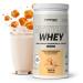 Energybody nature whey protein isolate & concentrate 600G/sugar and fat argument whey protein powder/protein powder without artificial thickening agent/protein shake (salted caramel) salted caramel 600g