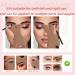 Eyeliner Stencil - Eyeshadow Makeup Guide | Eye Makeup Stencil Suitable for Beauty Parties Everyday Life Meetings Commuters Travel Office Dates Weddings Photoshoots - Buy Online on GoSupps.com