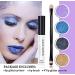 Glitter Lip Kit - 4 Colored Metallic Lipsticks | Long-Lasting Glitter Lips with Primer & Brush - Buy Online on GoSupps.com