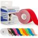 Proworks Kinesiology Tape | 5m Roll of Elastic Muscle Support Tape for Exercise Sports & Injury Recovery Red