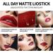 6PCS Matte Liquid Lipstick Makeup Set - Long-Lasting, Waterproof, Non-Stick Cup Lip Gloss - Perfect Gift for Women and Girls - Buy Online on GoSupps.com