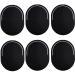 6 pieces of handbags portable scalp massager portable soft bag men black brush accessories for home travel office