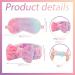 Teen Girl Sleepover Party Favors: Tie-Dyed Spa Headbands & Plush Eye Mask Set - Buy Online on GoSupps.com