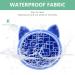 Lurrose Cat Shape Silicone Makeup Brush Cleaning Mat - 2 in 1 Brush Cleaner & Dryer Tray - Portable Cosmetic Scrubber Pad for Home & Travel (Blue - Buy Online on GoSupps.com