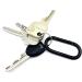 Holesto 3 Set Mini Oval Karabiner - Black Key Organizer & Karabiner Haken - Compact 50x25 mm Carabiner Set for Keyrings - Buy Online on GoSupps.com