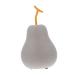 Zerodeko 1pc Simulated Fruit Ornaments Decorative Apples Tv Stand Decor Items Home Accents Decor Porcelain Figurine Bookcase Decor Work Desk Decor Vegetables Accessories Christmas Ceramics Silver M