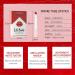 ZITIANY 4-Color Red Lipstick Set Box | Moisturizing Smooth Lip Stick | Long-Lasting Wear | A One Size - Buy Online on GoSupps.com