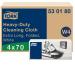 Tork 530180 W4 Heavy Duty Cleaning Cloth Multi-Purpose 4 x 70 Cloths White