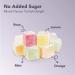 Truede No Added Sugar Mixed Flavour Turkish Delight Rose Flavour (110g) - Hand-Made Dusted No-Added Sugar Rose Lemon Orange & Mint Flavoured Turkish Delight (Mixed Flavour) - Buy Online on GoSupps.com