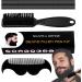 Beard Filling Pen - Waterproof Beard Comb 4 Point Pencil Long Lasting Coverage Paint Pen Natural - Buy Online on GoSupps.com
