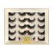 UAMOU 50/100/300pairs Natural Mink Eyelashes Faux 3d Mink lashes Strip Thick Dramatic False Eyelashes Extension Makeup Cils Cheerfully (Color : Y403 Size : 20 boxes)