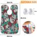 Beard Bib Apron for Men - Waterproof Hair Catcher Cape | Skull & Flowers Grooming Cloth for Easy Shaving & Trimming - Buy Online on GoSupps.com