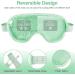 Gamufw Cooling Eye Mask Hot Cold Therapy Gel Eye Mask for Puffy Eye Migraine Relief Headache Dark Circles Dry Eyes Swollen Eyes Sinus Pain (Green) - Buy Online on GoSupps.com