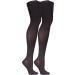 Truform 18mmHg Compression Thigh High Stockings for Men & Women - Black, Large - 1 Pair - Buy Online on GoSupps.com