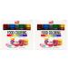 Badia Food Colouring (Blue Green Yellow Red) 8.8ml Each Bottle (35ml Total Coloring) (2-pack)