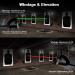 3-in-1 Tactical Laser Light Combo | Red Green Blue Purple Laser Beams | 600 Lumens Flashlight | USB Rechargeable | Strobe & Steady Flashlight for Pistols | Picatinny Rail Compatible - Buy Online on GoSupps.com