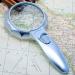 Magnifying Glasses for Hobbies Reading Magnifier Ultra-Large Handheld Magnifying Glass with LED Light High Magnification Magnifying Glass Large-Sized Lighting Reading Magnifying Glass Vision - Buy Online on GoSupps.com