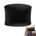 Lumbar Support Brace | Adjustable Back Support Belt Lower Back Support - Multipurpose Waist Supports Workout Back Brace for Outdoor Activities Black XL - Buy Online on GoSupps.com