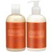 SheaMoisture Mango & Carrot Kids Extra-Nourishing Shampoo and Conditioner Set - Orange Blossom Extract - For Dry, Delicate Hair - 8 fl oz Each - Buy Online on GoSupps.com