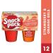 Snack Pack Strawberry & Orange Juicy Gel 12 x 4-Pack 99 Gram Cups - Buy Online on GoSupps.com