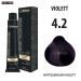 Femmas Hair Color 3x Medium Brown Violet 4.2 | Professional Cream with Argan Oil & Keratin | Permanent Tint for Radiant Durable Results | 100ml - 3 Pack - Buy Online on GoSupps.com