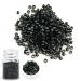 Blkb nanoringe silicone lined 3mm microring micropers micropers for hair extensions i-tip tubes black 500 pieces