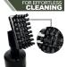 QOOMABA Golf Club Cleaner Brush with Water - Stiff Nylon Bristles - Black - Buy Online on GoSupps.com