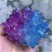 Natural Crystal Rough Crystal Cluster Beautiful Two-Color Crystal Cluster Quartz Cluster Rainbow Gem Gem Specimen Home Decoration (Size : 250-300g) - Buy Online on GoSupps.com