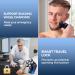 6 in 1 Waterproof Head Shaver for Bald Men | Cordless Electric Shavers for Head & Face - Blue - Buy Online on GoSupps.com