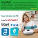 Runelk Cordless Hand Massager with Heat and Air Compression - 6 Massage Modes for Arthritis and Carpal Tunnel - Pain Relief and Acupressure Therapy - White - Buy Online on GoSupps.com