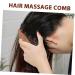 Foytoki Wooden Massage Comb for Curly Hair - Wide Teeth Scalp Nursing Tool (10x5.5cm) - International Shipping Available - Buy Online on GoSupps.com