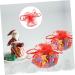 KALLORY 100pcs Christmas Mesh Bag Package Bag Storage Pouch Bag Happy Candy Storage Bags 25x25x0.1cm As Shown - Buy Online on GoSupps.com
