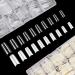 1000PC Nail Tip Set: 500 Natural & 500 Clear French Tips | Acrylic Half Cover False Nails for Salon & DIY | 10 Sizes - International Shipping - Buy Online on GoSupps.com