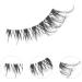 minkissy 5 Pairs False Lashes Fake Eyelashes False Eyelashes Bulk Eyelashes Fake Lashes Eye Lash Strip Eyelash Bulk Eyelash Strips Bulk Lashes Artificial Fiber Transparent Stem Cosmetics - Buy Online on GoSupps.com