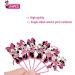 GZDUCK 24PCS Pink Cartoon Mouse Cupcake Toppers | Birthday Party Decoration for Girls Boys - Minnie Mouse Theme - Buy Online on GoSupps.com