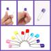 SAVITA 50pcs Diaper Pins - Stainless Steel Safety Lock Pins for Diapers & Crafts (Multicolored) - Buy Online on GoSupps.com