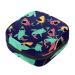 Sanitary Napkin Storage Bag Angry Shark Sea Life Pattern Menstrual Cup Pouch Portable Sanitary Napkin Pads Storage Bags Feminine Menstruation First Period Bag for Teen Girls Women Ladies Color 1