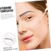 Mipcase 6 Pcs Ladies Suits Makeup Tools Eyebrow Sticker for Makeup Eyebrow Stickers Template Miss Disposable - Buy Online on GoSupps.com
