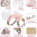 Escape Proof Pink Cat Harness and Leash Set for Small and Large Cats - Junsirs (Pink S 7.09-8.66 (18-22cm)) - Buy Online on GoSupps.com