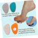 NOLITOY Anti-Slip Half Size Metatarsal Foot Pads - 4 Pairs of Comfortable Insoles for High Heels & Shoes - Perfect for Flat Leather & Windshield Cleaner - Buy Online on GoSupps.com