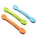 Special Supplies Duo Spoon Oral Motor Therapy Tools 3 Pack Textured Stimulation and Sensory Input Treatment for Babies Toddlers or Kids BPA Free Silicone with Flexible Easy Handle Orange + Green + Blue