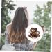 FRCOLOR Wavy Hair Extensions Straight Wig Hair Extensions Curly Hair Extensions Curly Hair Wig Crown Bows for Ponytail Curly Wigs Extend High Temperature Wire European and American 66x26x0.8cm Light Brown - Buy Online on GoSupps.com