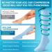 Buy 5 Pairs L/XL Graduated Compression Socks 15-20 mmHg for Men & Women - Knee High All Day Support - Buy Online on GoSupps.com