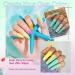 AZUREBEAUTY Summer Dip Powder Nail Kit | 36 Neon Bright Colors - DIY French Nail Art Set with Base Top Coat & Remover - Perfect for Home & Salon Use - Buy Online on GoSupps.com