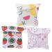 Fomiyes 1 sentence 3st pack with ladies bandage menstruation bag for girls menstruation pad bag bag bagshable sanitary pads sanitary sanitary pocket bracket high capacity sorted color 13x13x1cm